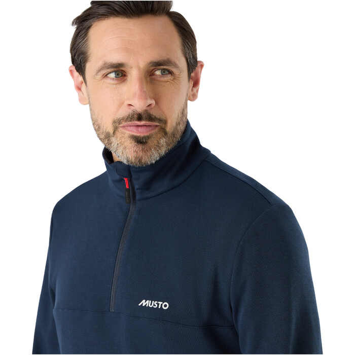 2024 Musto Mens Fast Dry 1/2 Zip Top 82562 - Navy